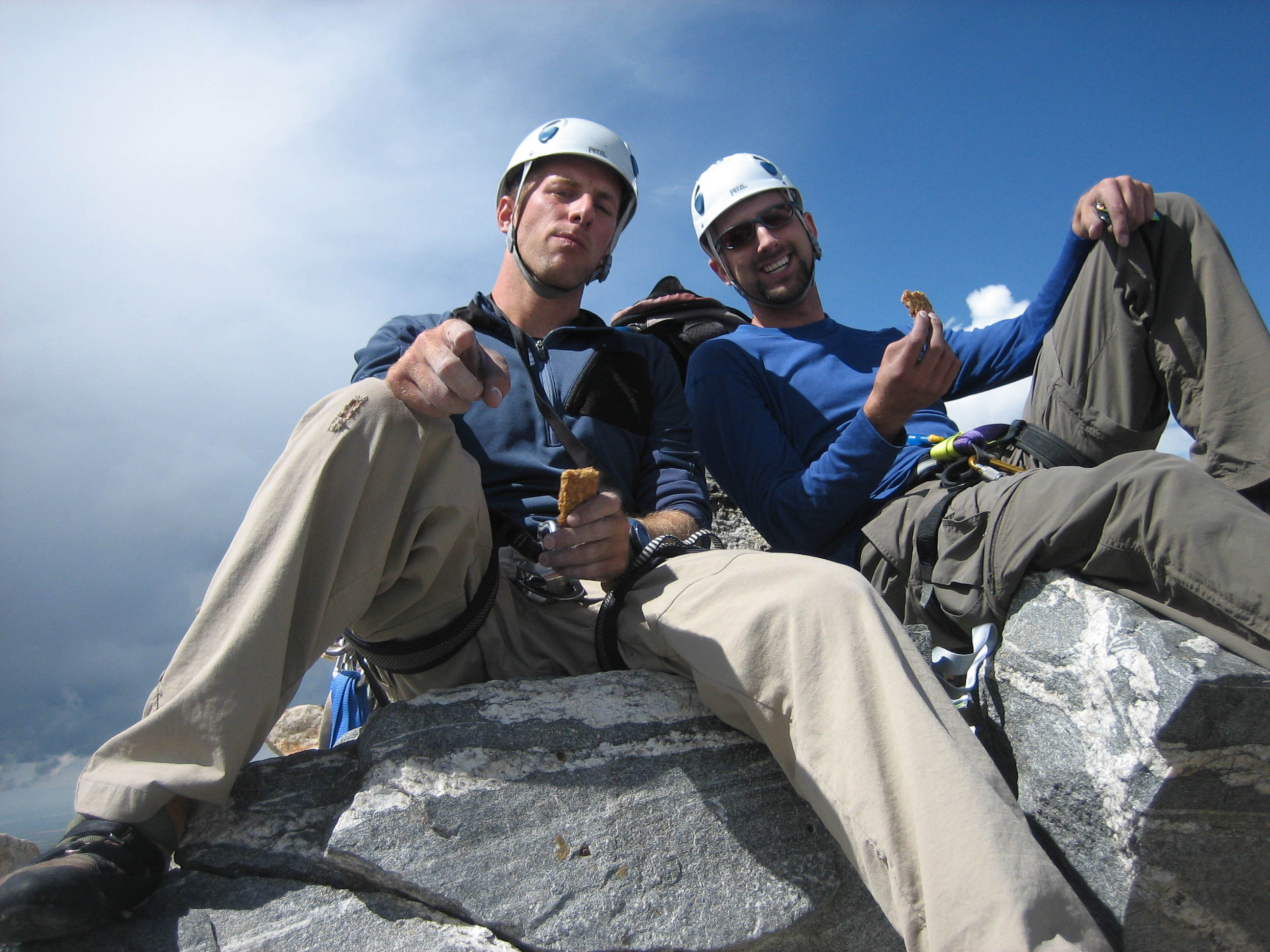 Grand Teton summit with Matt Neukirch