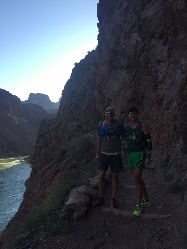 Wasn't hard to start running here. Only two miles of the run that resembled flat